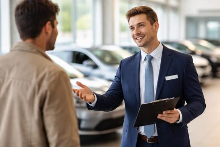 vendeur-automobile-concession-gestes-explicatifs