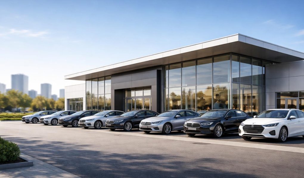 concessionnaire-automobile-batiment-moderne-voitures