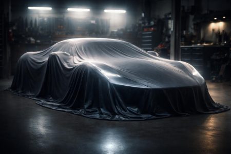 voiture-bache-garage-lumiere-mystere