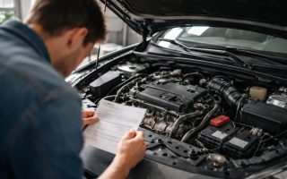 personne-moteur-carte-voiture-garage