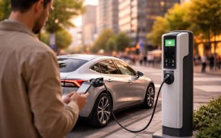 voiture-electrique-recharge-ville-personne