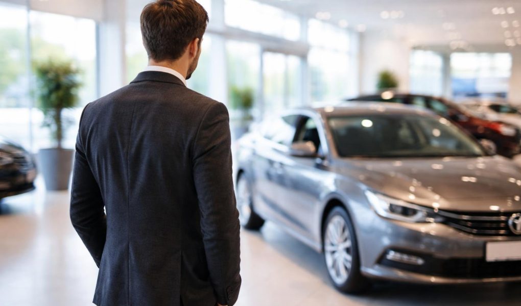 homme-voiture-showroom-concession-moderne