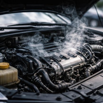 moteur-voiture-surchauffe-vapeur-capot-ouvert